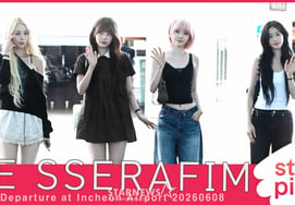 LE SSERAFIM 'Departing for U.S. Promotion!' [★Video]