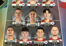 "Four South Koreans, Most in Group A": Son Heung-min, Kim Min-jae, Lee Kang-in, and Hwang Hee-chan named to the consolidated Best 11... tied with 'host nation' Mexico