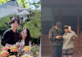'Hyun-keo Couple' 31st Generation Kyung-su and Sun-ja "Training Camp" Couple Running 'Beaming Smiles' [Star Issue]