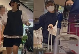 Bae Yong-joon de cabello blanco♥Park Soo-jin, Park Shin-hye♥Choi Tae-joon capturados en Singapur... Viaje en familia con sus hijos [Star Issue]