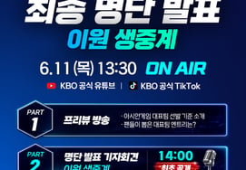Ryu Ji-hyeon, lista final de los Juegos Asiáticos de 2026... KBO revelará en transmisión en vivo dual