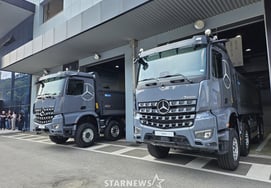Star Truck Korea New Arrox 4153K Single Production Dump запущен, 'Появляется корейский Dump'