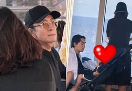 La familia de Bae Yong-joon y Park Shin-hye disfruta de un crucero Disney en Singapur: avistamientos en redes sociales [Estilo de vida]