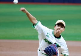 [Foto] «¿Tan difícil es conseguir la segunda victoria?» Kiwoom Park Jun-hyeon