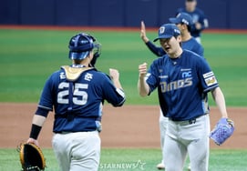 [一度にサッと] 高尺ドームで'3-2でキウムに逆転勝利し、ウィニングシリーズ'のNCダイノス