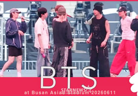 'BTS WORLD TOUR 'ARIRANG' IN BUSAN 리허설 [★Видео]