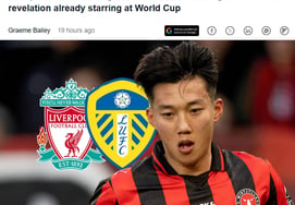 'After the World Cup,' prospects for a Korean Premier League player rise: 'Exceptional performance exceeding expectations in the Czech match' Defender Lee Han-beom sparks interest from five clubs including Liverpool and Chelsea in the EPL