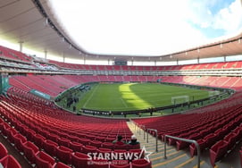 [Chụp ảnh] Uy lực của Estadio Acron dưới những đám mây