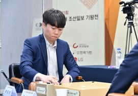 Shin Min-jun's bid for a historic back-to-back title in the LG Cup ends in a forfeit loss to China's Wang Xinghao in the final match of the championship.