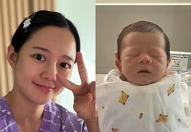 'Naturalismo en el nacimiento de un hijo' Nam Bo-ra: "Agradecida por la bienvenida de 'Frijolito'.. Me estoy recuperando bien" [Star Issue]