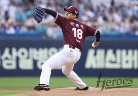 '故郷'大邱は快適だったのか、パク・ジュンヒョンが158kmを投げながら7イニングの完璧な投球でAGの力を見せつけ! 台湾のエリートが出るらしいけど、大丈夫かな
