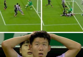 Foreign media also focused on Son Heung-min's "stunned" reaction, which left the Hong Myung-bo team frustrated by a "crazy save"