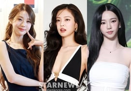 1位 チャン・ウォニョン、2位 ジェニー、3位 カリナ