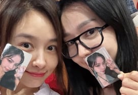 'American-based' Finkle's Lee Jin, Korean activities spotted after a long time.. Certified with Ok Joo-hyun at Mamamoo concert