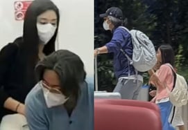 Bae Yong-joon ♥ Park Soo-jin, Family Trip in Couple Shoes, Including Handsome Son and Daughter in the Spotlight [Star Issue]