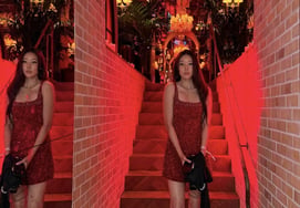 Han Hye-jin, 43 years old, an unbelievable visual..elegantly embroidered legs in Paris