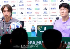 [Foto] Hong Myung-bo y Kim Min-jae: «Vamos a ir a Los Ángeles»