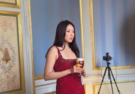 "Thought She Was a Barbie Doll" Han Hye-jin Shows Off Her Figure in a Choco Mini Dress.. Even AI Doubts Arise