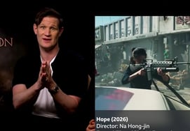 「ナ・ホンジンの『ホープ』を早く見せてください」"..マット・スミス、BBCインタビューでシャラウト [スター・イシュー]