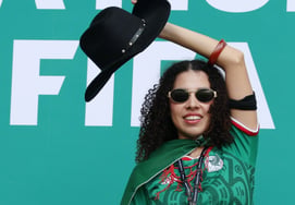 [Photo] FIFA fans chant "Viva Korea"