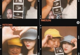 'Pregnant after three years of marriage' Aimin, holding an ultrasound photo with Go Kyu-pil, excitedly says, "Let's meet in December"