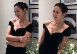 Sun Ye-jin, who returned from vacation with "Hyun Bin♥," says, "Oh my, what happened to the photo?"