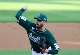 [Foto] 'Gran actuación de lanzador abridor de Hanwha': Landers Hatch
