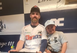 "It's so sad to leave Changwon, where I've spent three years," says Davidson, sharing his tearful farewell thoughts after his NC goodbye game