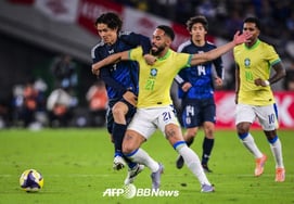 "Recreating Tokyo 3-2? Dream shattered!" Japan can't beat Brazil, 'Supercomputer prediction' says... "Only 30% chance of advancing to Round of 16"