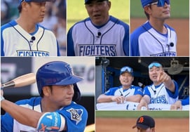 '不運のアイコン'イ・テクン、インハ大学のシン・ジェヨンと対決..大混乱 ユッタリ野球 [火花野球2]