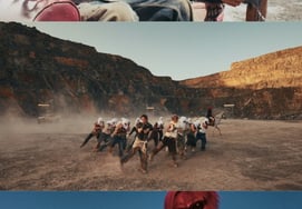 SEVENTEEN V8 在沙漠上跳爆发性的群舞...超现实的'singasong'MV预告
