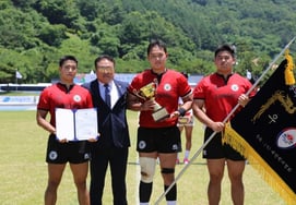 慶山中学校、ソウル大学附属高校、国軍体育部隊、第40回忠武記全国ラグビーリーグ戦の頂点
