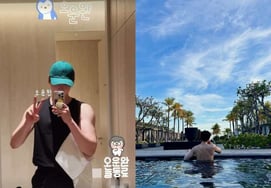 So IU can't help but fall for him... Lee Jong-seok spotted in a swimsuit without a shirt [Star Issue]