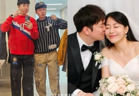 朴恩英主持婚礼的是"213万油管博主"张允锡和任钟赫。KBS前后辈的义气