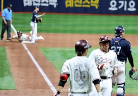 [Photo] "Now it's a three-run deficit!" An Chi-hong
