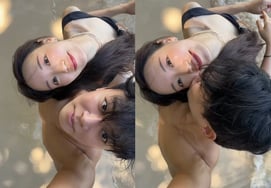 Young-su y Ok-soon de la promoción 30, un beso en la mejilla muy cercano que hace latir el corazón.. Actualidad del viaje a Kota Kinabalu