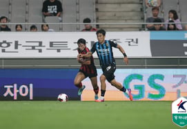 'No valid shots for 82 minutes → Jeong Seung-won's lightning goal' Seoul defeats Incheon 1-0 in 'Gyeong-In Derby'... continues to lead the standings [Sangam]