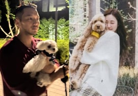 Tiffany♥Byun Yo-han, un paseo nocturno lleno de ternura... ¡Enorgulleciéndose de su nuevo miembro familiar!