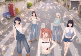 'バーチャルガールグループ' OWIS、夏のフォトインタビューを公開..「胸が高鳴った気持ちが鮮やかに」