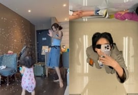 'Soap Bubble at the Lodging' Son Dam-bi and 'Elevator Life Sports' Kim Na-young... Blinded by Showing Off Their Children, 'Lacking Common Sense' [★FOCUS]
