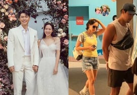 "Ребенок визуальный ИИ..."Hyun Bin ♥ Сон Е Чжин и сын Ын Ын → Американские свидетели [человек.]