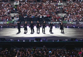 BTS, approximately 130,000 fans gather for London concert.. Another record added after Wembley