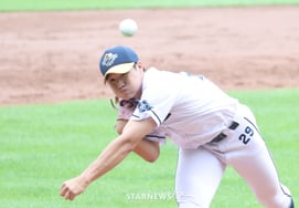 [Photo] Im Hwi-yoon, the aura of Daegu High's ace