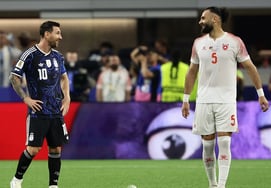 Yazan still can't forget Messi's "cologne scent": "I could smell it even from 10 meters away, a dreamlike experience"... Also stunned by his skill, "I kept turning my head nonstop" [Sangam Field]