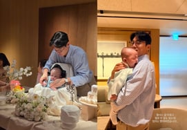 Oh Sang-jin♥Kim So-young: su hijo ya cumple 100 días... «Cada vez hay más opiniones de que se parece a la madre» [Star Issue]