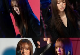 Ánh mắt lạnh lùng..Hậu trường poster 'Kill Show 2' của Kim Hye Joon