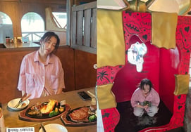 新婚旅行の写真がどうしてこんな感じなの？ 『新婦』パク・ウニョン「薬で耐えて…」台風による水替え" [スター・イシュー]