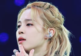 'TrendsetterMin' BTS Jimin's Braided Blonde Hair Appears as Roblox Item