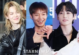 1位 ジミン、2位 パク・ジフン、3位 ジョングク