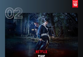 "Overwhelming Spectacle" Nam Joo-hyuk and Noh Yoon-seo in 'Tale of the Nine Tailed: 1938' Ranks Second Among Netflix's Non-English Global Top 10 Shows